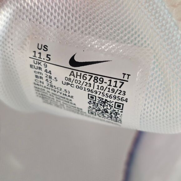 Nike Air Max 270 White/Green Shock USA Men's Size 10 /UK 9/EU 44 New AH6789-117 - Picture 15 of 16